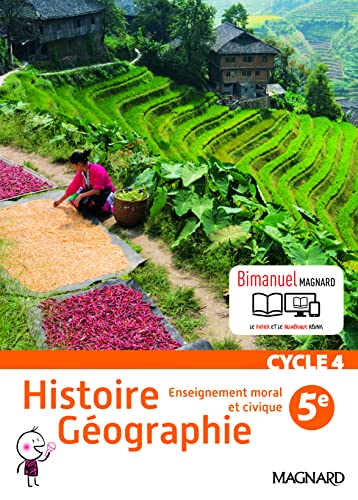 Histoire Géographie Enseignement moral et civique 5e - cycle 4